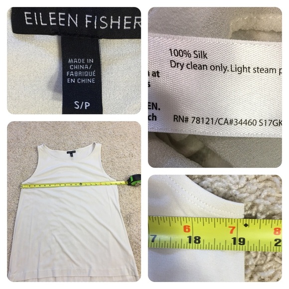 Eileen Fisher Silk Jersey & Chiffon Tunic - Picture 5 of 5